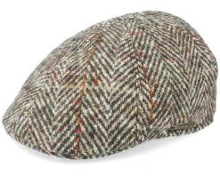 Texas Herringbone Multi Flat Cap - Stetson