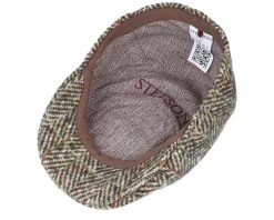Texas Herringbone Multi Flat Cap - Stetson -Fashion Hat Discount Store 4063633019296 4