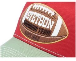 College Football Red/Wheat Trucker - Stetson -Fashion Hat Discount Store 4063633036064 5