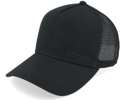 Cotton Black Trucker - Stetson