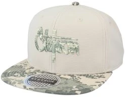 Baseball Camo Cotton-75 Beige Snapback - Stetson