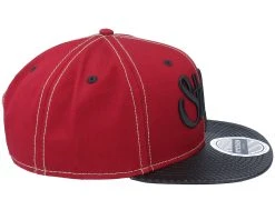 Baseball Shaka Cotton-8 Maroon/Black Snapback - Stetson 7 Baseball Shaka Cotton-8 Maroon/Black Snapback - Stetson -Fashion Hat Discount Store 4063633036262 3