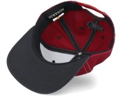 Baseball Shaka Cotton-8 Maroon/Black Snapback - Stetson 8 Baseball Shaka Cotton-8 Maroon/Black Snapback - Stetson -Fashion Hat Discount Store 4063633036262 4