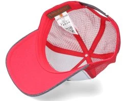 Fire Dept White/Grey/Red Trucker - Stetson -Fashion Hat Discount Store 4063633036323 4