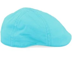 Texas Cotton Sea Blue Flat Cap - Stetson -Fashion Hat Discount Store 4063633036446 3