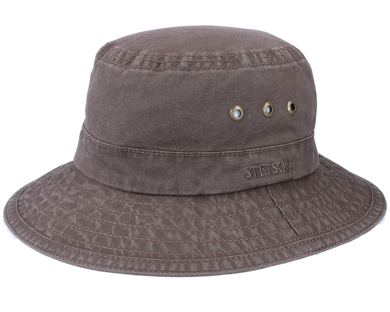 Delave Brown Bucket - Stetson 1 Delave Brown Bucket - Stetson