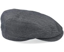 Driver Cap Cotton/Linen Flat Cap - Stetson -Fashion Hat Discount Store 4063633037733 3