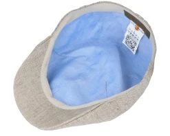 Texas Linen Beige Flat Cap - Stetson -Fashion Hat Discount Store 4063633038655 4