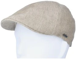Texas Linen Beige Flat Cap - Stetson -Fashion Hat Discount Store 4063633038655 5