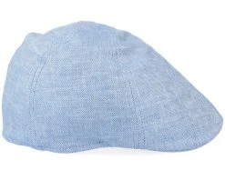 Texas Linen Blue Flat Cap - Stetson -Fashion Hat Discount Store 4063633038693 3