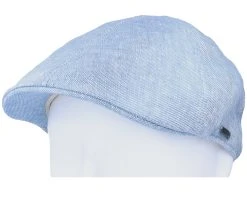 Texas Linen Blue Flat Cap - Stetson -Fashion Hat Discount Store 4063633038693 5