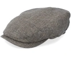 Driver Cap Virgin Wool/Linen Flat Cap - Stetson