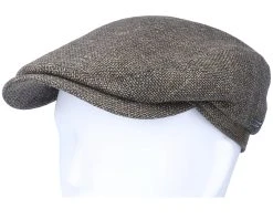 Driver Cap Virgin Wool/Linen Flat Cap - Stetson -Fashion Hat Discount Store 4063633039539 5
