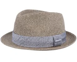 Trilby Toyo Khaki Straw Hat - Stetson