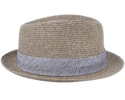 Trilby Toyo Khaki Straw Hat - Stetson -Fashion Hat Discount Store 4063633041679 3