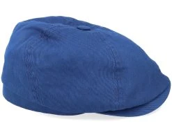 6-Panel Cap Cotton Twill Blue Flat Cap - Stetson -Fashion Hat Discount Store 4063633041990 3