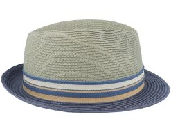 Toyo Olive/Blue Trilby - Stetson -Fashion Hat Discount Store 4063633042447 3