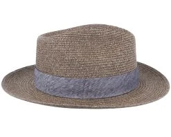 Fedora Toyo Brown Straw Hat - Stetson -Fashion Hat Discount Store 4063633042690 3