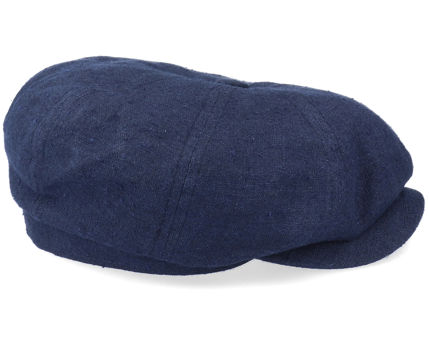 Hatteras Linen/Silk Navy Flat Cap - Stetson 3 Hatteras Linen/Silk Navy Flat Cap - Stetson - Image 3