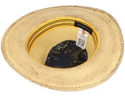 Tiller Toyo Natural Straw Hat - Stetson -Fashion Hat Discount Store 4063633049996 4