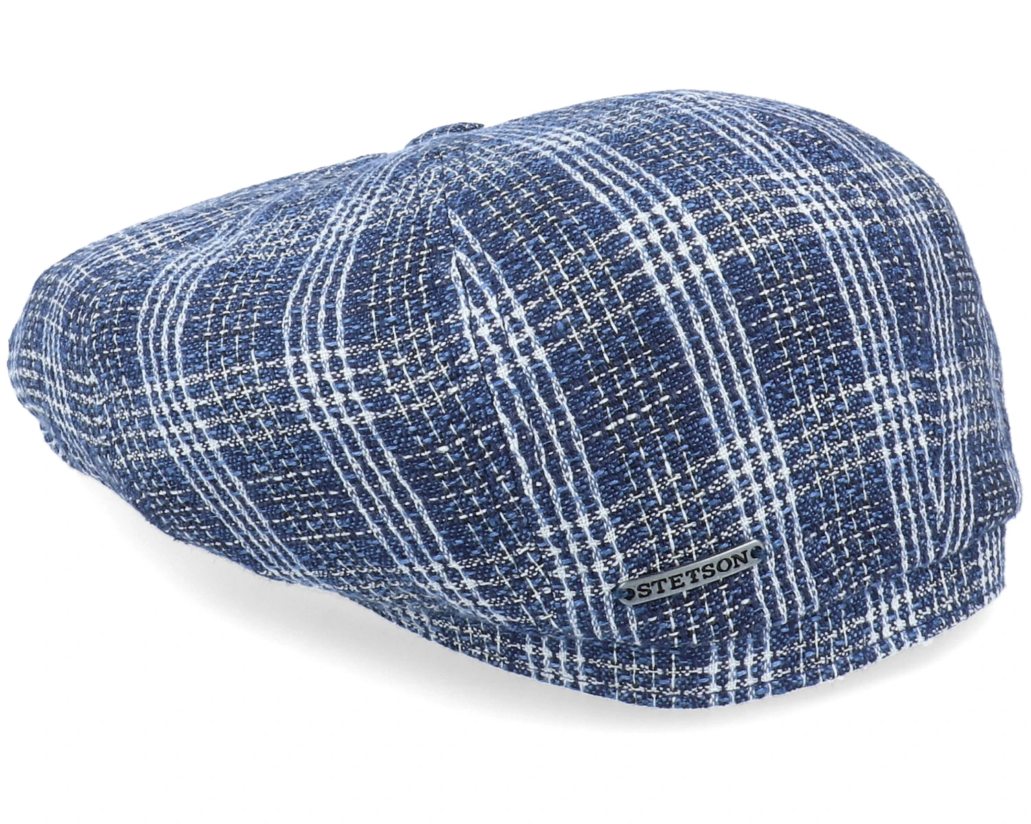 Hatteras Linen/Cotton Flat Cap - Stetson 2 Hatteras Linen/Cotton Flat Cap - Stetson - Image 2
