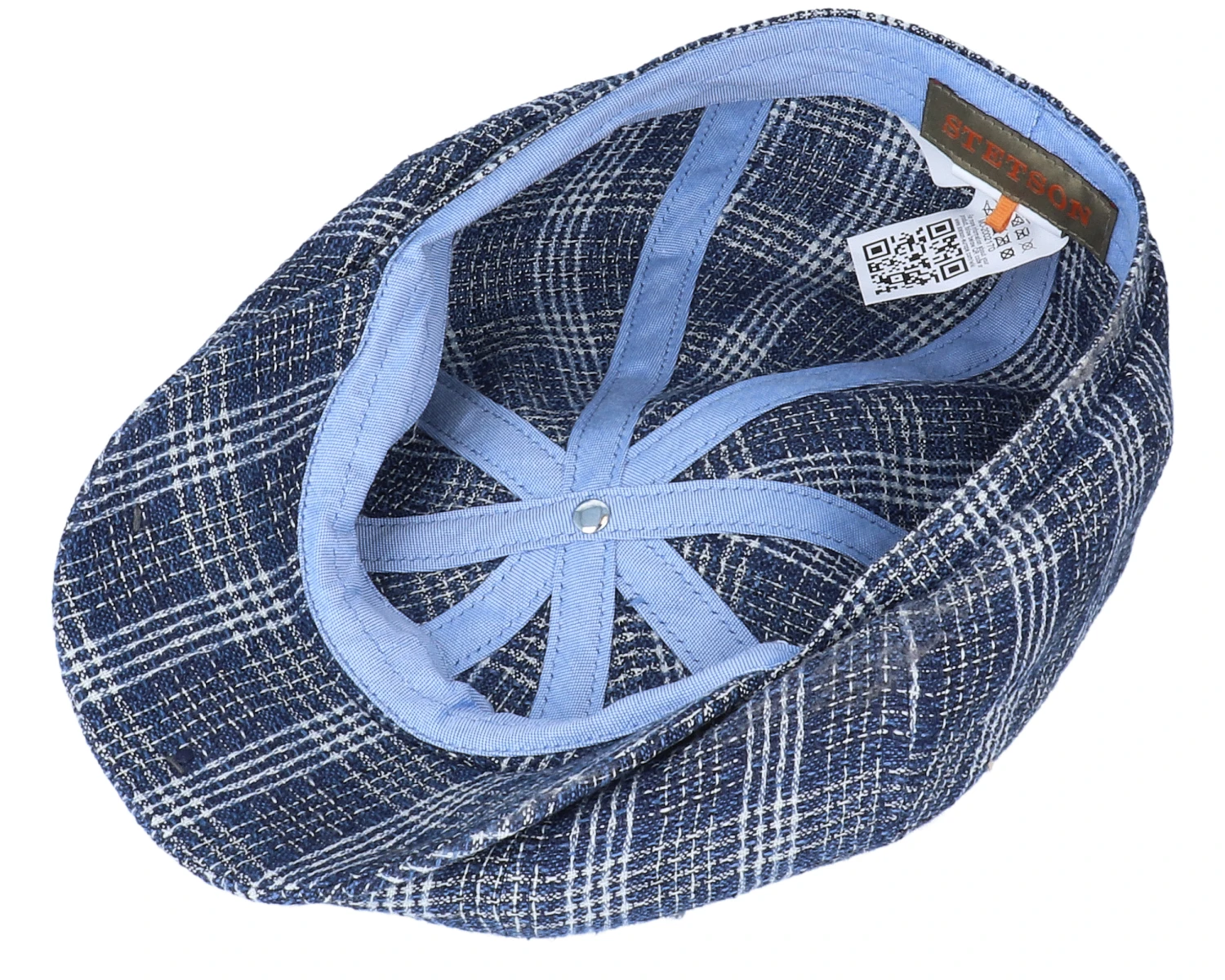 Hatteras Linen/Cotton Flat Cap - Stetson 4 Hatteras Linen/Cotton Flat Cap - Stetson - Image 4