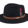 Woolfelt Black Traveller - Stetson
