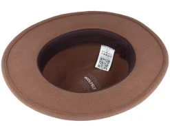Traveller Woolfelt Brown Fedora - Stetson -Fashion Hat Discount Store 4063633058240 4