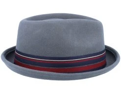 Player Woolfelt Grey Fedora - Stetson 6 Player Woolfelt Grey Fedora - Stetson -Fashion Hat Discount Store 4063633059377 3