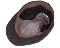 Texas Wool/Cashmere Brown Flat Cap - Stetson 8 Texas Wool/Cashmere Brown Flat Cap - Stetson -Fashion Hat Discount Store 4063633062377 4
