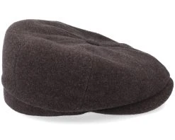 Hatteras Wool/Cashmere Brown Flat Cap - Stetson -Fashion Hat Discount Store 4063633062438 3