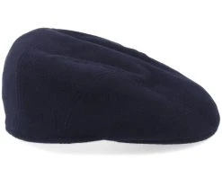 Ivy Cap Wool/Cashmere Navy Flat Cap - Stetson -Fashion Hat Discount Store 4063633062827 3