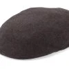 Ivy Cap Wool/Cashmere Brown Flat Cap - Stetson