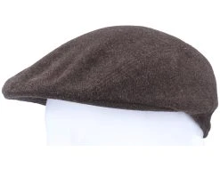 Ivy Cap Wool/Cashmere Brown Flat Cap - Stetson -Fashion Hat Discount Store 4063633062841 5