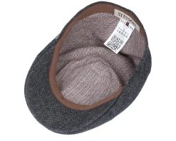 Texas Wool Grey Flat Cap - Stetson -Fashion Hat Discount Store 4063633062926 4