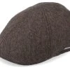 Texas Wool Brown Flat Cap - Stetson