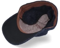 Baseball Cap Ef Wool Navy Ear Flap - Stetson -Fashion Hat Discount Store 4063633063336 4
