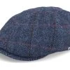 Duck Cap Wool Blue Flat Cap - Stetson