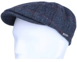 Duck Cap Wool Blue Flat Cap - Stetson -Fashion Hat Discount Store 4063633063619 5