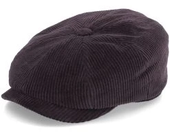 Hatteras Corduroy Manchester Brown Flat Cap - Stetson