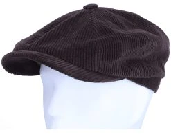 Hatteras Corduroy Manchester Brown Flat Cap - Stetson -Fashion Hat Discount Store 4063633063992 5
