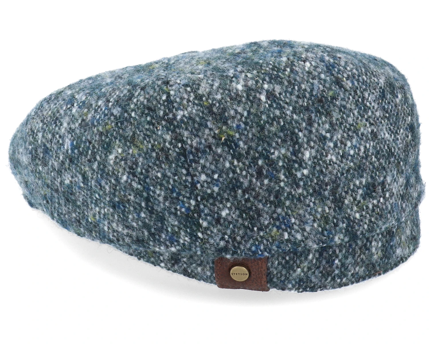 Hatteras Donegal Petrol Flat Cap - Stetson 2 Hatteras Donegal Petrol Flat Cap - Stetson - Image 2