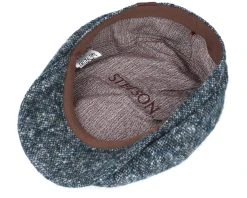 Hatteras Donegal Petrol Flat Cap - Stetson 8 Hatteras Donegal Petrol Flat Cap - Stetson -Fashion Hat Discount Store 4063633065705 4