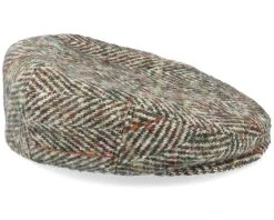 Kent Herringbone Green Flat Cap - Stetson -Fashion Hat Discount Store 4063633066009 3
