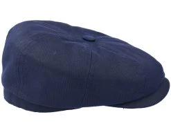 Hatteras Co/Pes Navy Flat Cap - Stetson -Fashion Hat Discount Store 4063633066863 3