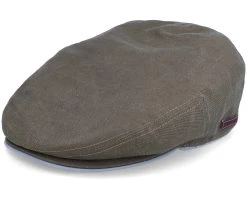 Kent Ef Outdoor Olive Earflap Flat Cap - Stetson