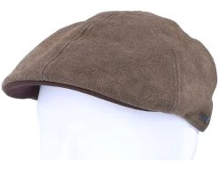Texas Calf Split Dark Brown Flat Cap - Stetson 9 Texas Calf Split Dark Brown Flat Cap - Stetson -Fashion Hat Discount Store 4063633068119 5