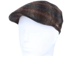 Texas Wool Check Brown Flat Cap - Stetson 9 Texas Wool Check Brown Flat Cap - Stetson -Fashion Hat Discount Store 4063633068867 5
