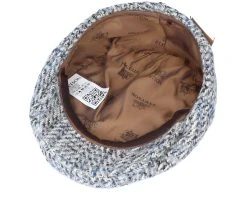 Kent Virgin Wool White Flat Cap - Stetson -Fashion Hat Discount Store 4063633071874 4