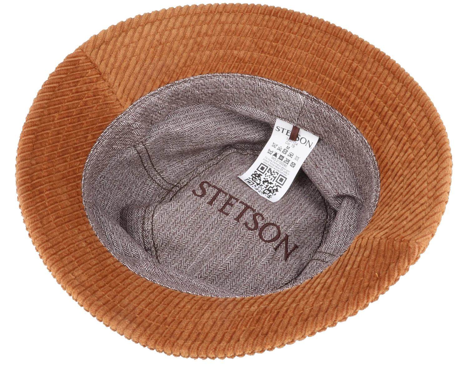 Corduroy Manchester Orange Bucket - Stetson 4 Corduroy Manchester Orange Bucket - Stetson - Image 4